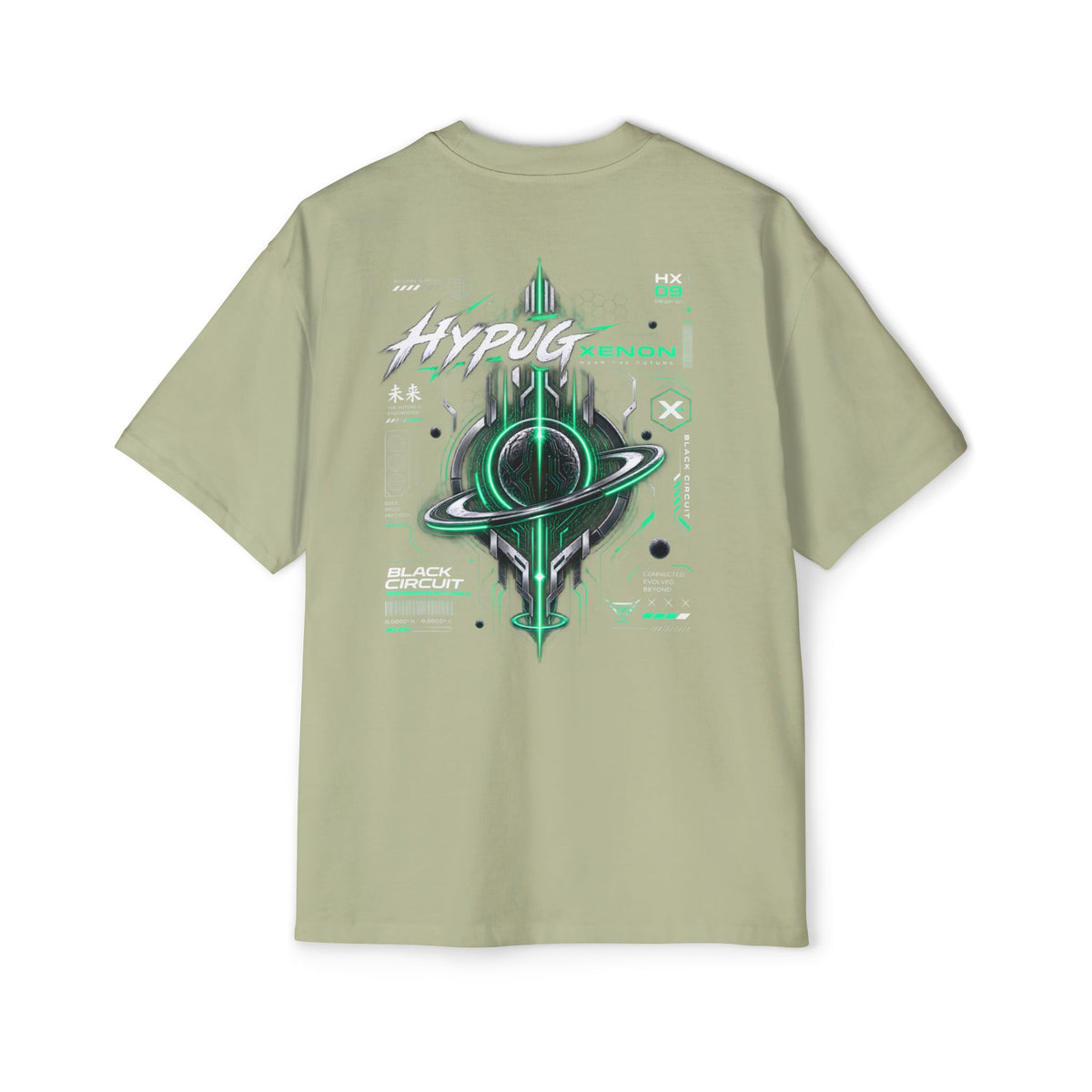 HYPUG XENON BLACK CIRCUIT T-Shirt — DROP 01