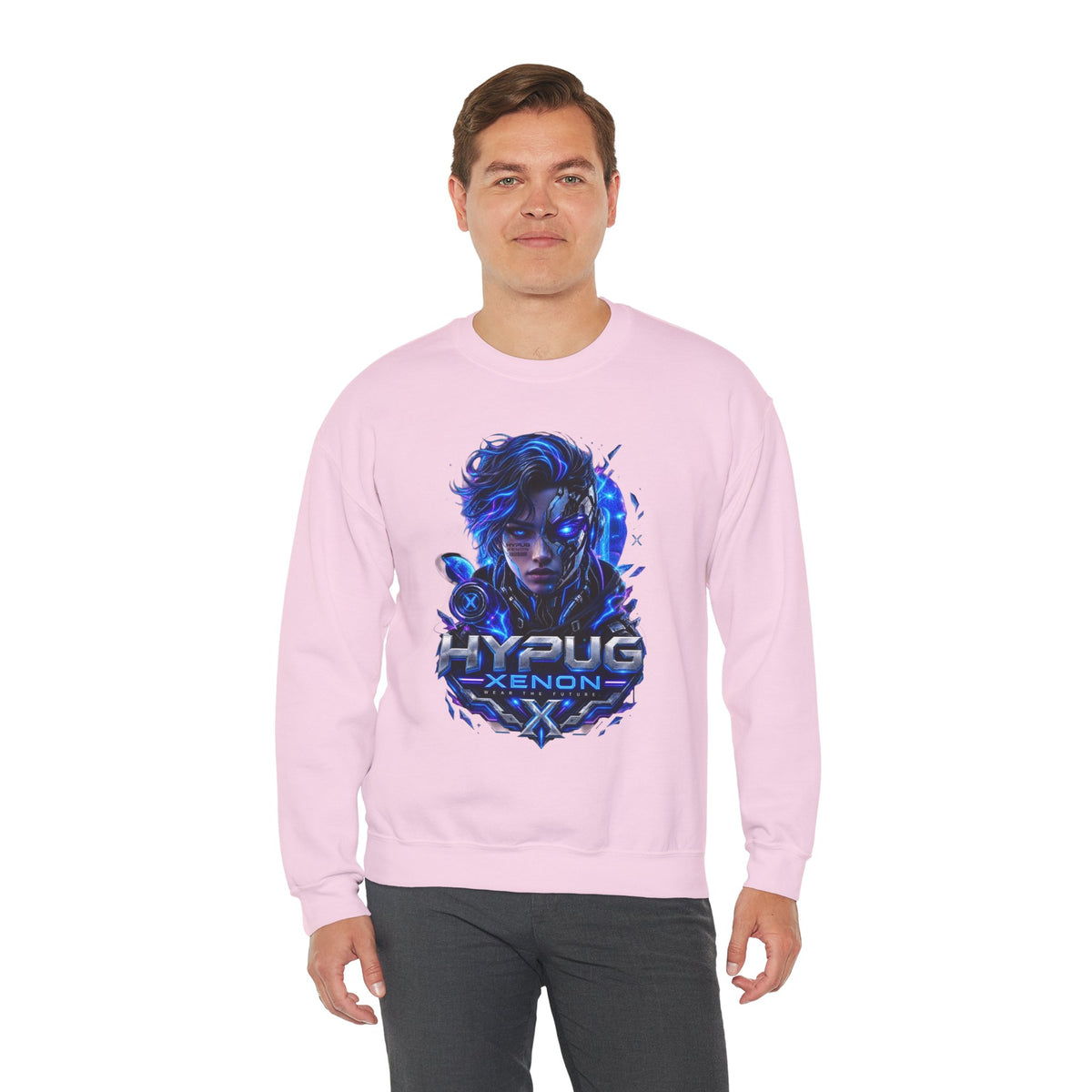 HYPUG XENON — DIGITAL FLUX SWEATSHIRT