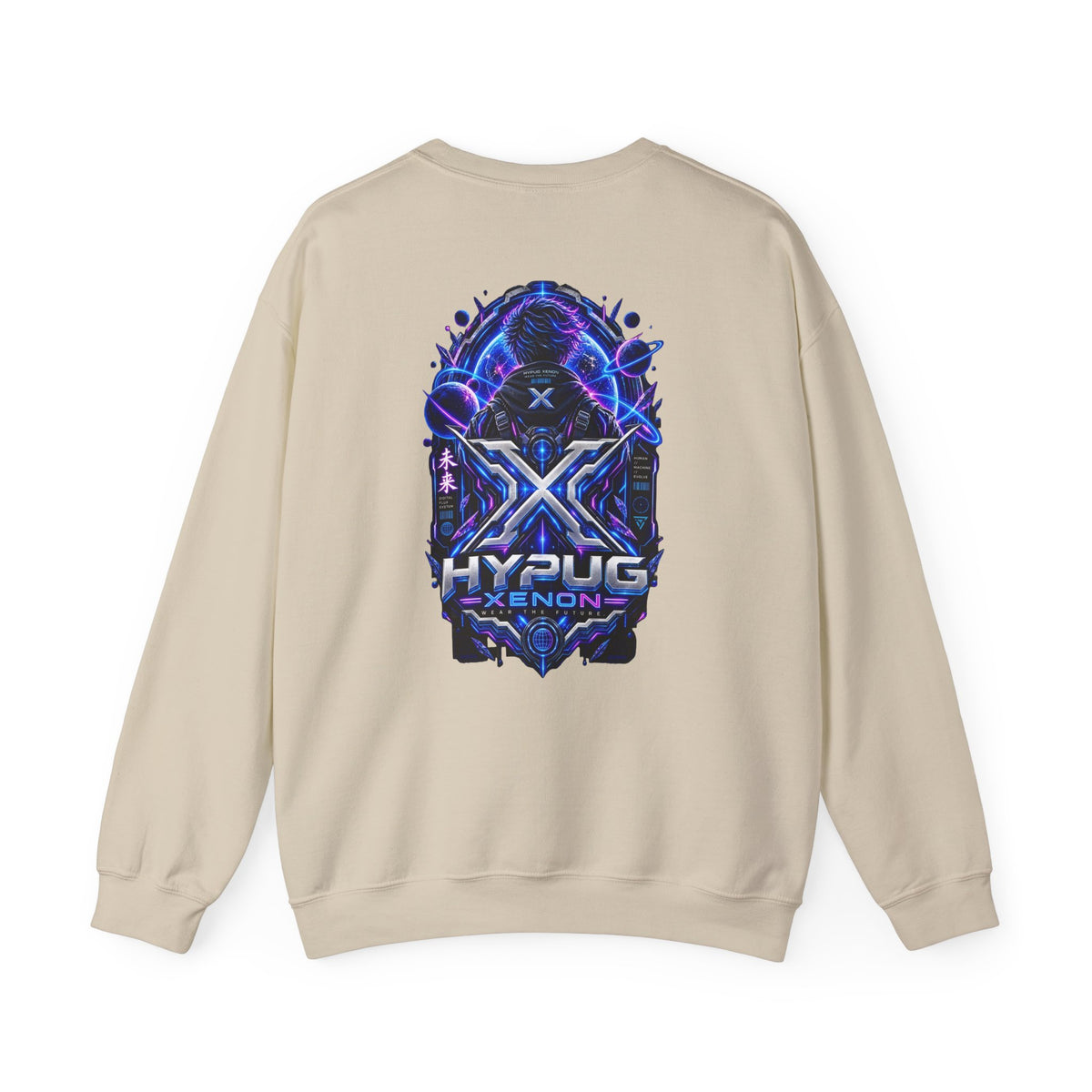 HYPUG XENON — DIGITAL FLUX SWEATSHIRT