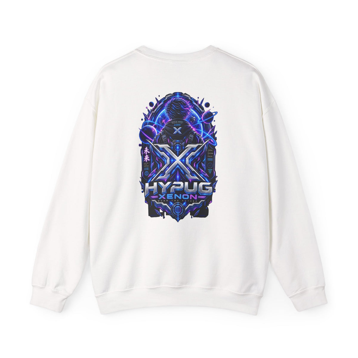 HYPUG XENON — DIGITAL FLUX SWEATSHIRT