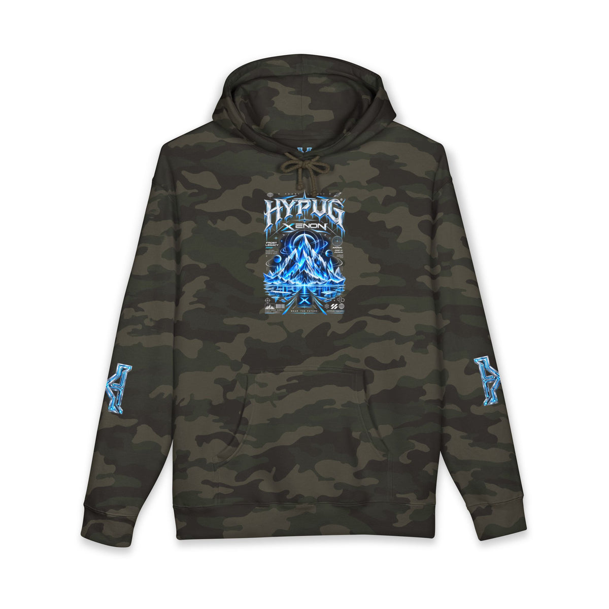 HYPUG XENON  Hoodie  Frost Legacy™ — Drop 01
