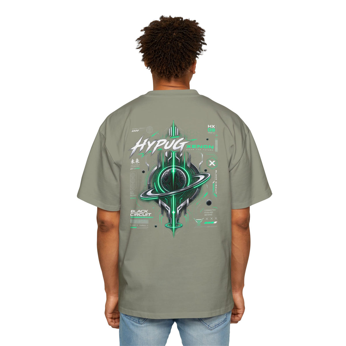 HYPUG XENON BLACK CIRCUIT T-Shirt — DROP 01