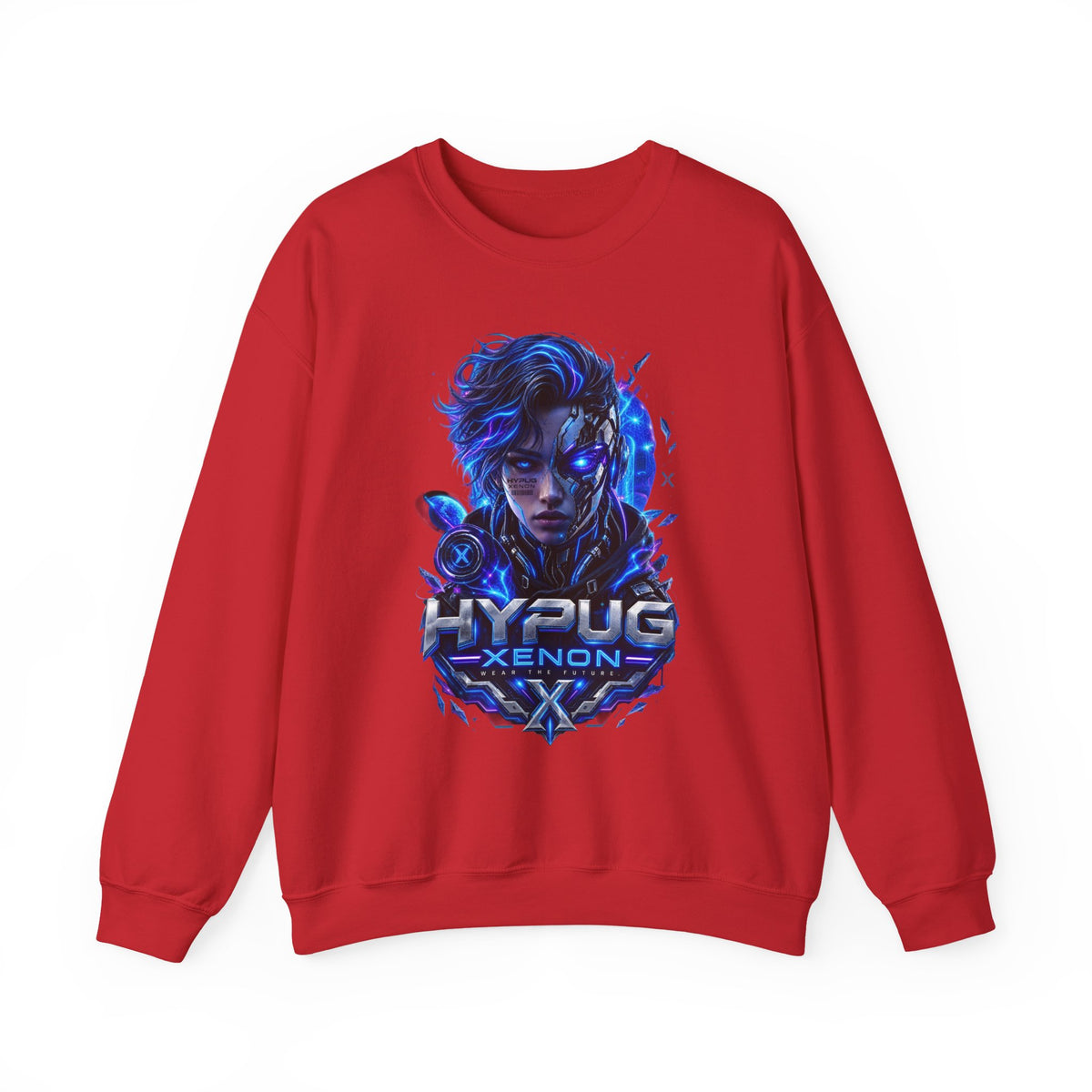 HYPUG XENON — DIGITAL FLUX SWEATSHIRT