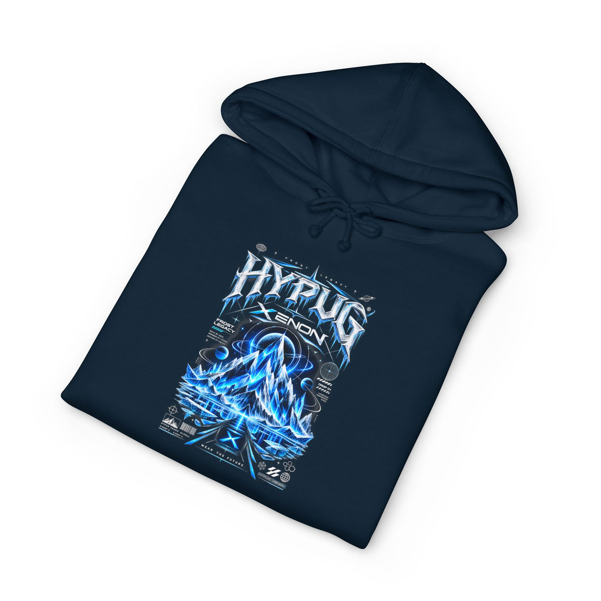 HYPUG XENON  Hoodie  Frost Legacy™ — Drop 01