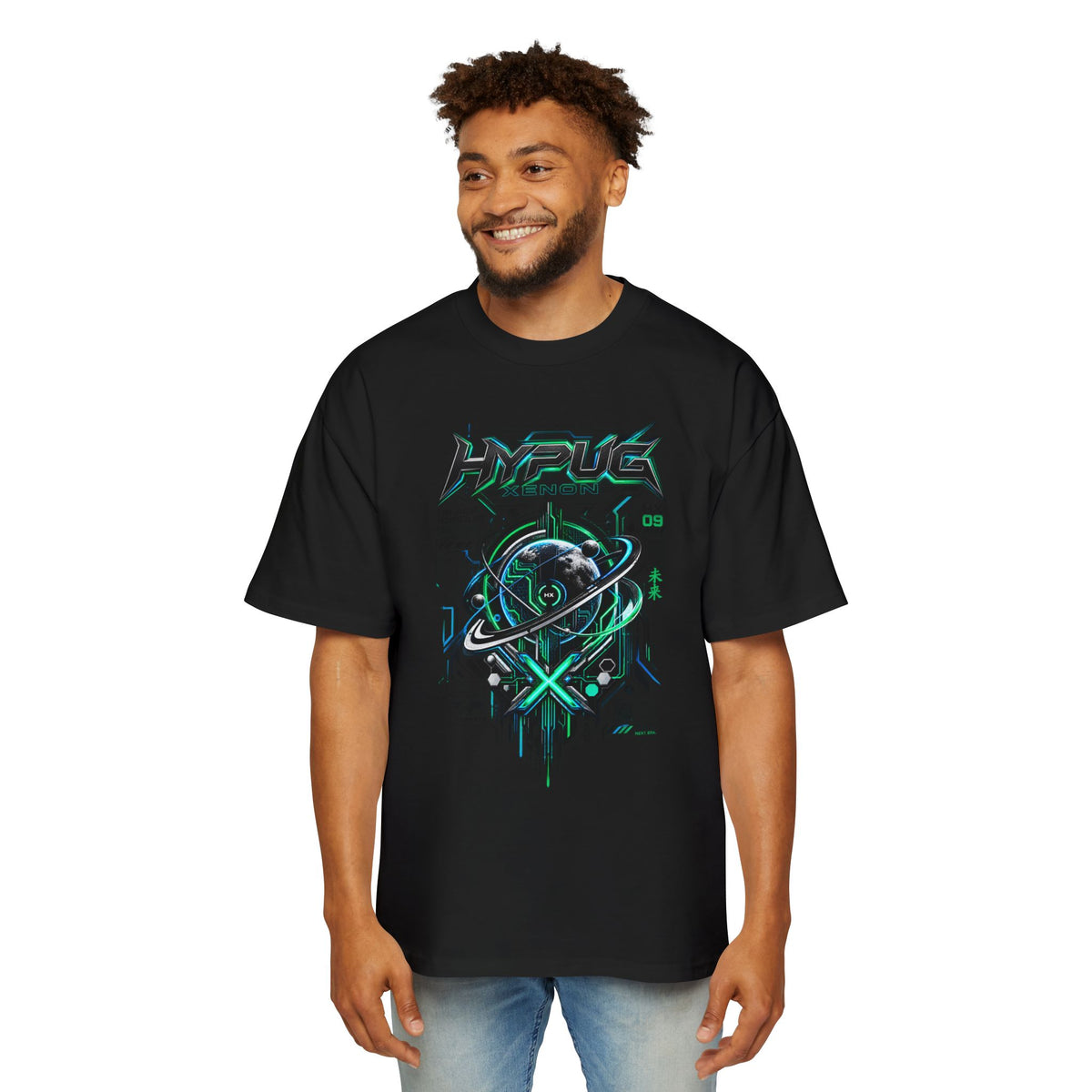 HYPUG XENON BLACK CIRCUIT T-Shirt — DROP 01