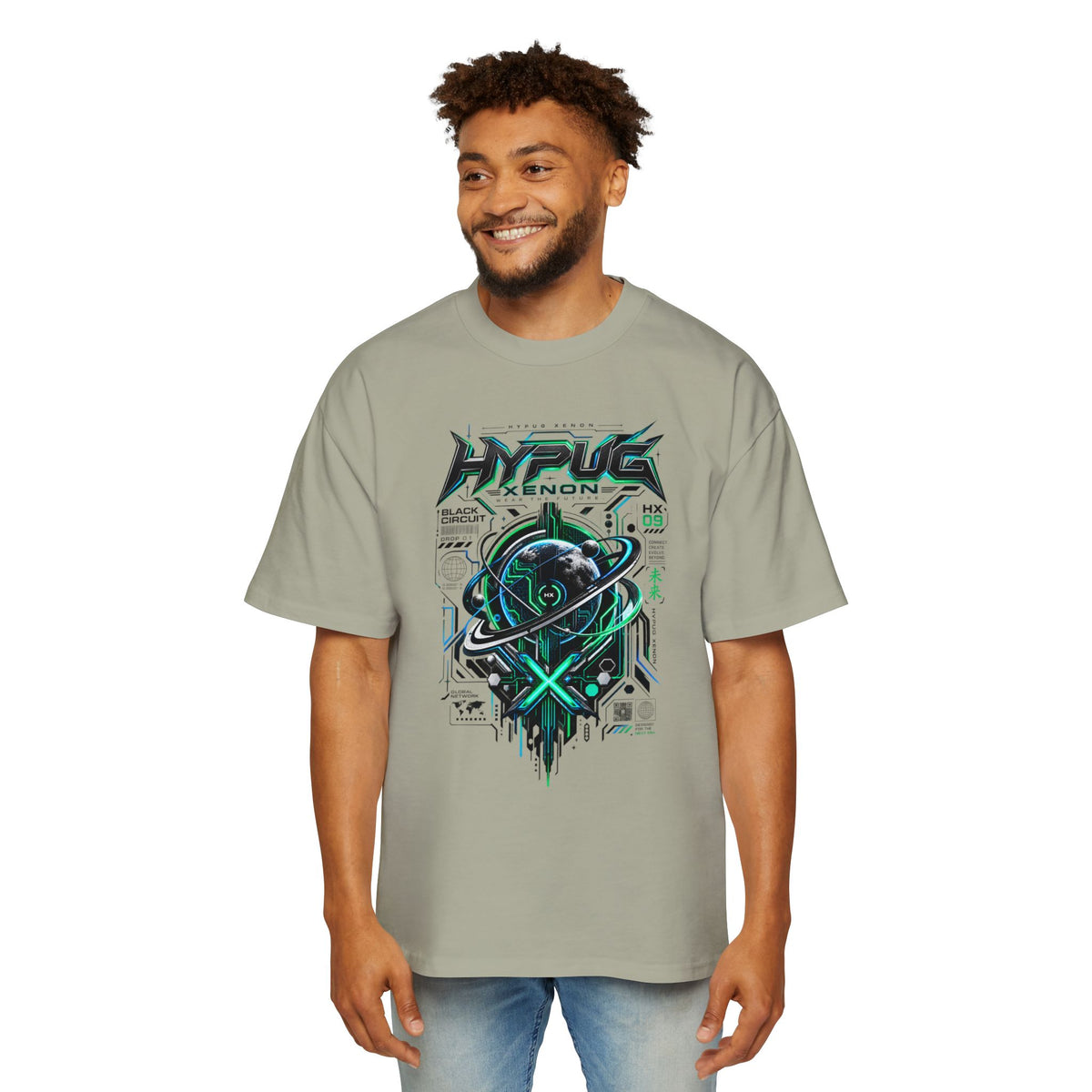 HYPUG XENON BLACK CIRCUIT T-Shirt — DROP 01
