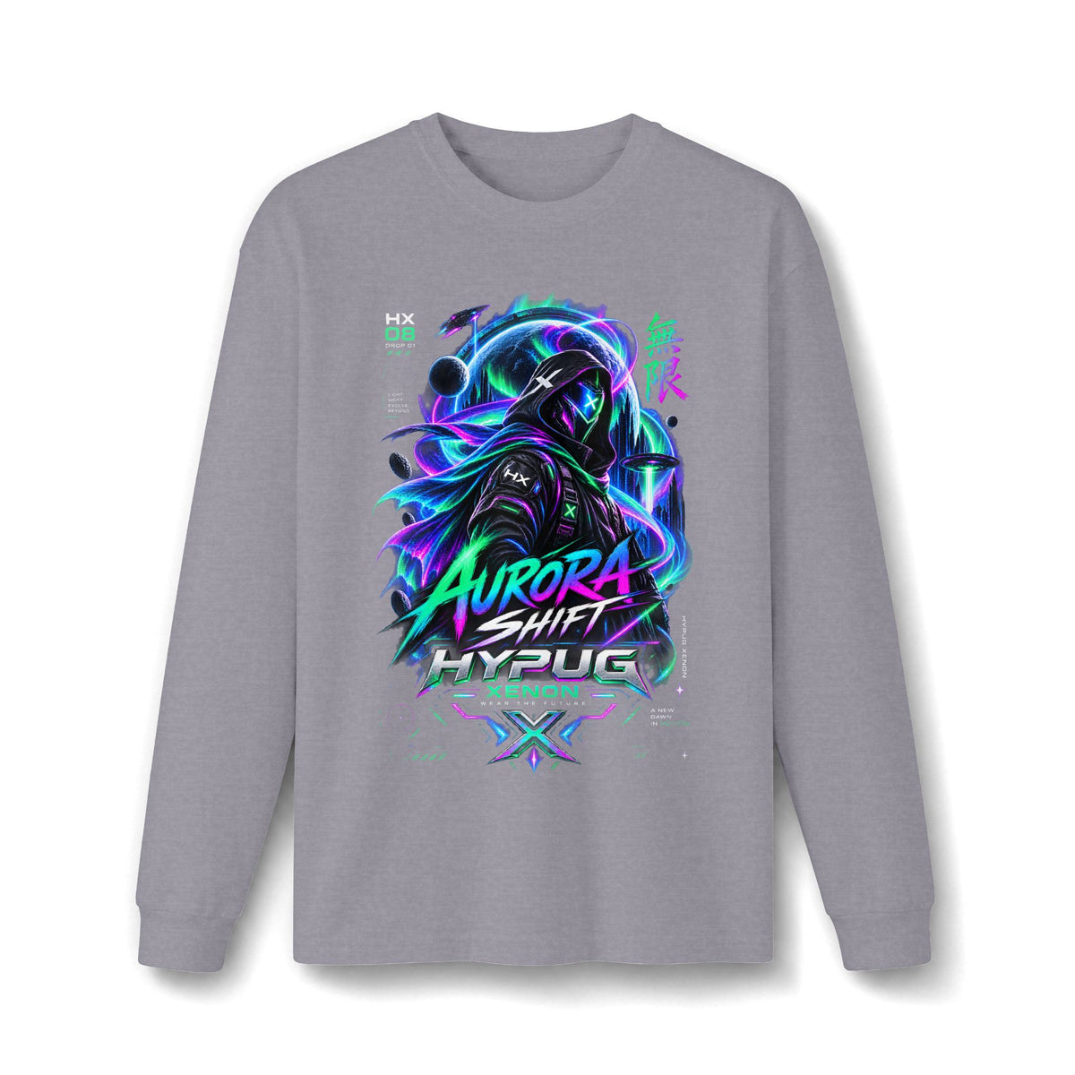 HYPUG XENON Aurora Shift Long Sleeve — Drop 01
