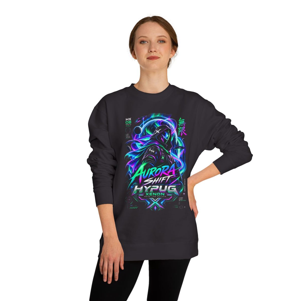 HYPUG XENON Aurora Shift — Drop 01 Sweatshirt