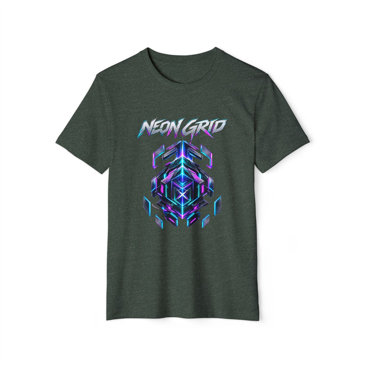 HYPUG XENON Neon Grid T-Shirt — Drop 01