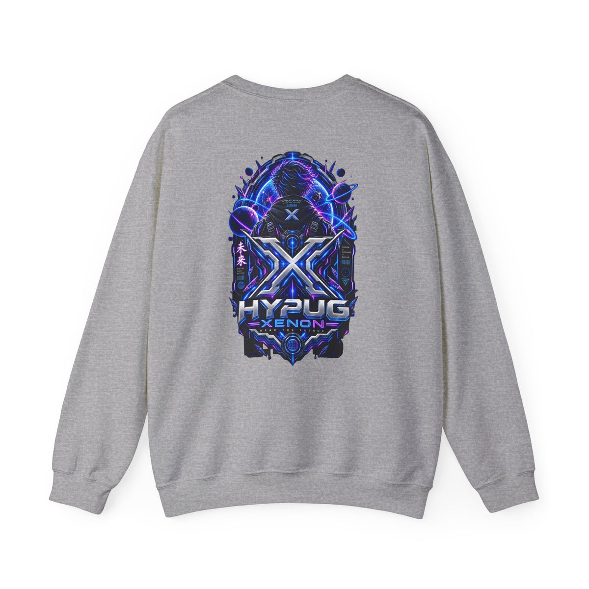 HYPUG XENON — DIGITAL FLUX SWEATSHIRT