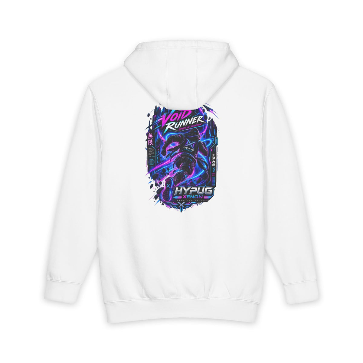 HYPUG XENON Void Runner Hoodie — Drop 01