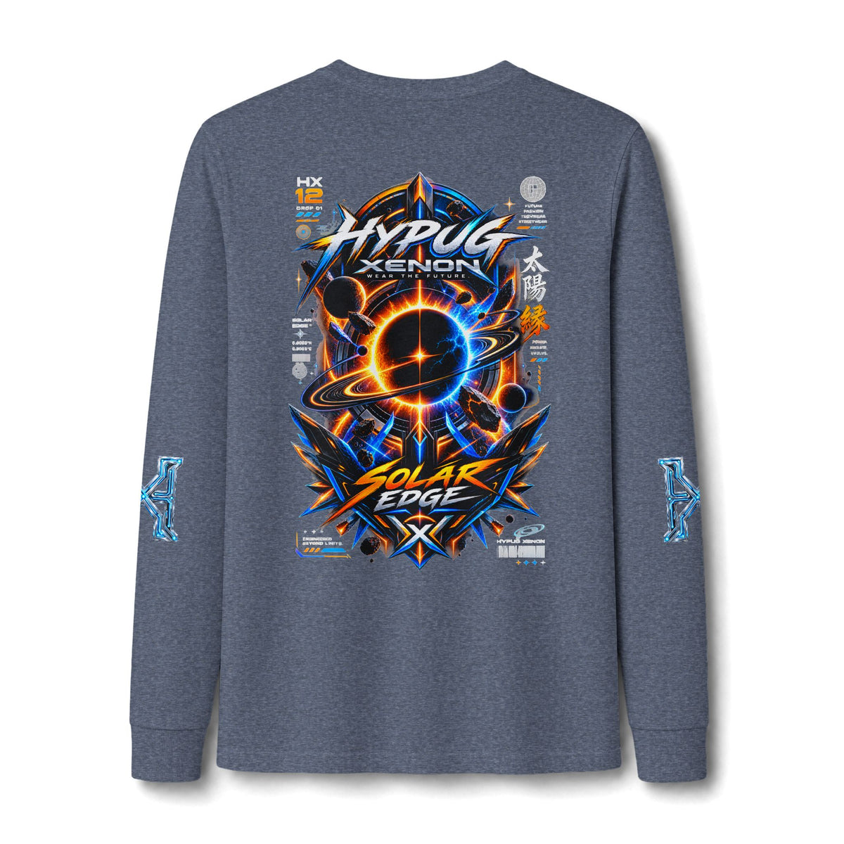 HYPUG XENON SOLAR EDGE Long Sleeve Tee — DROP 01
