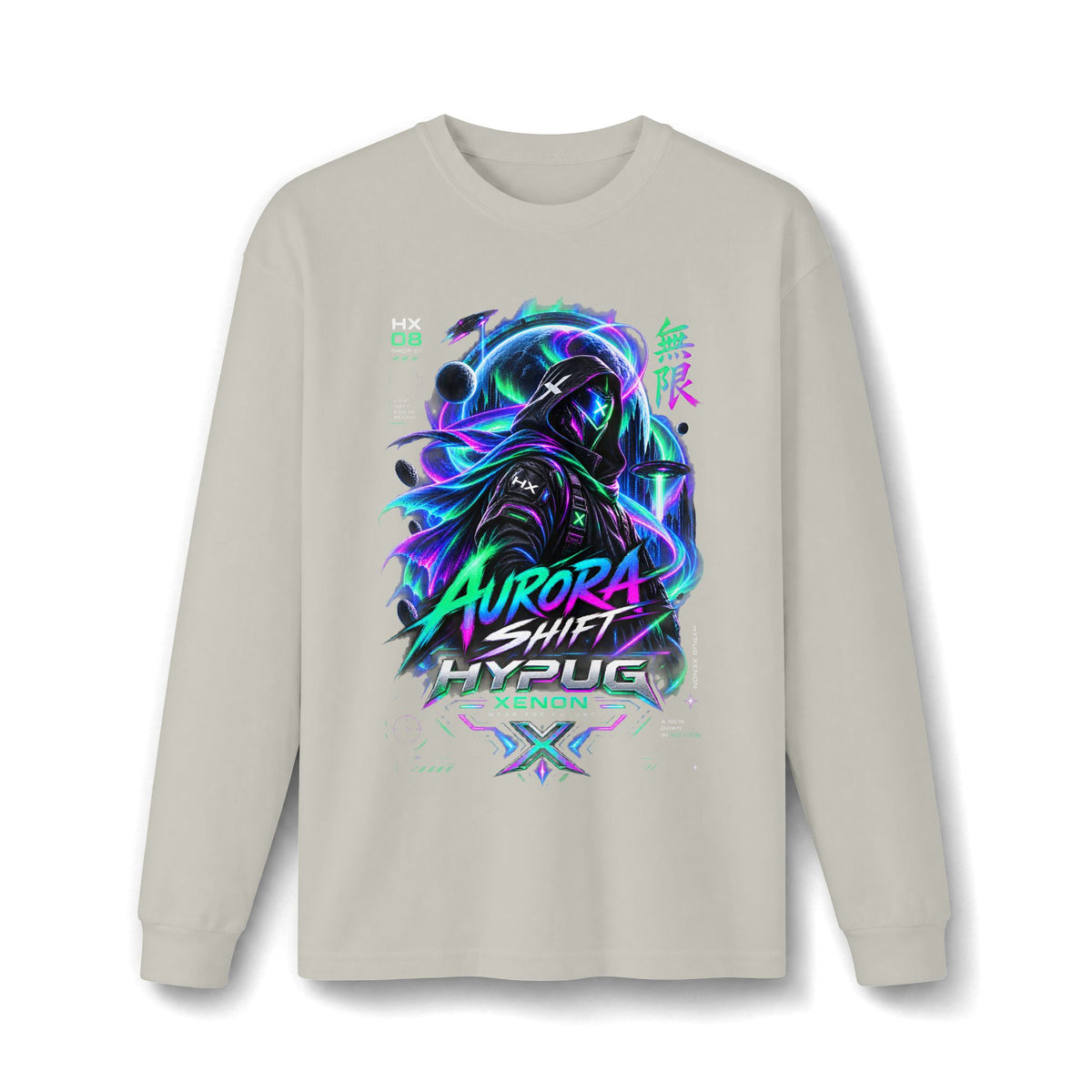 HYPUG XENON Aurora Shift Long Sleeve — Drop 01