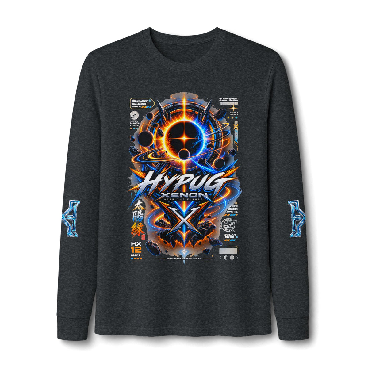 HYPUG XENON SOLAR EDGE Long Sleeve Tee — DROP 01