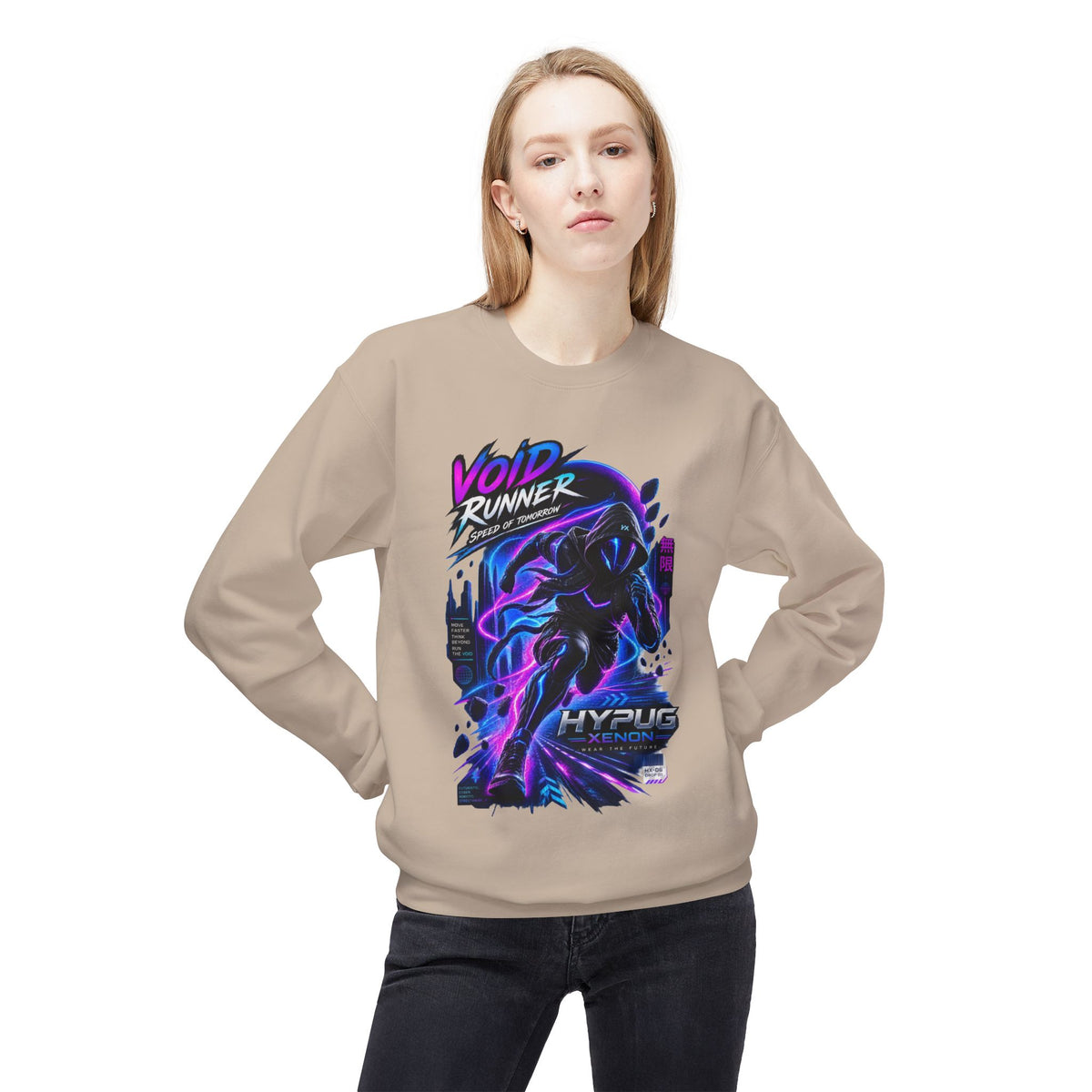 HYPUG XENON Void Runner  Sweatshirt — Drop 01