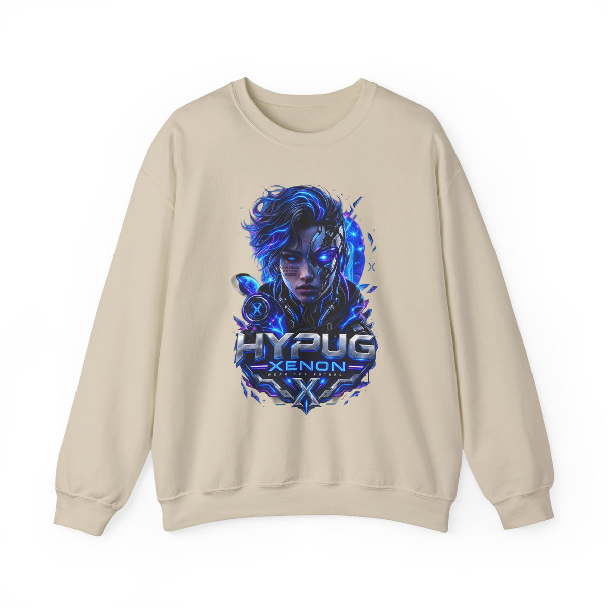 HYPUG XENON — DIGITAL FLUX SWEATSHIRT