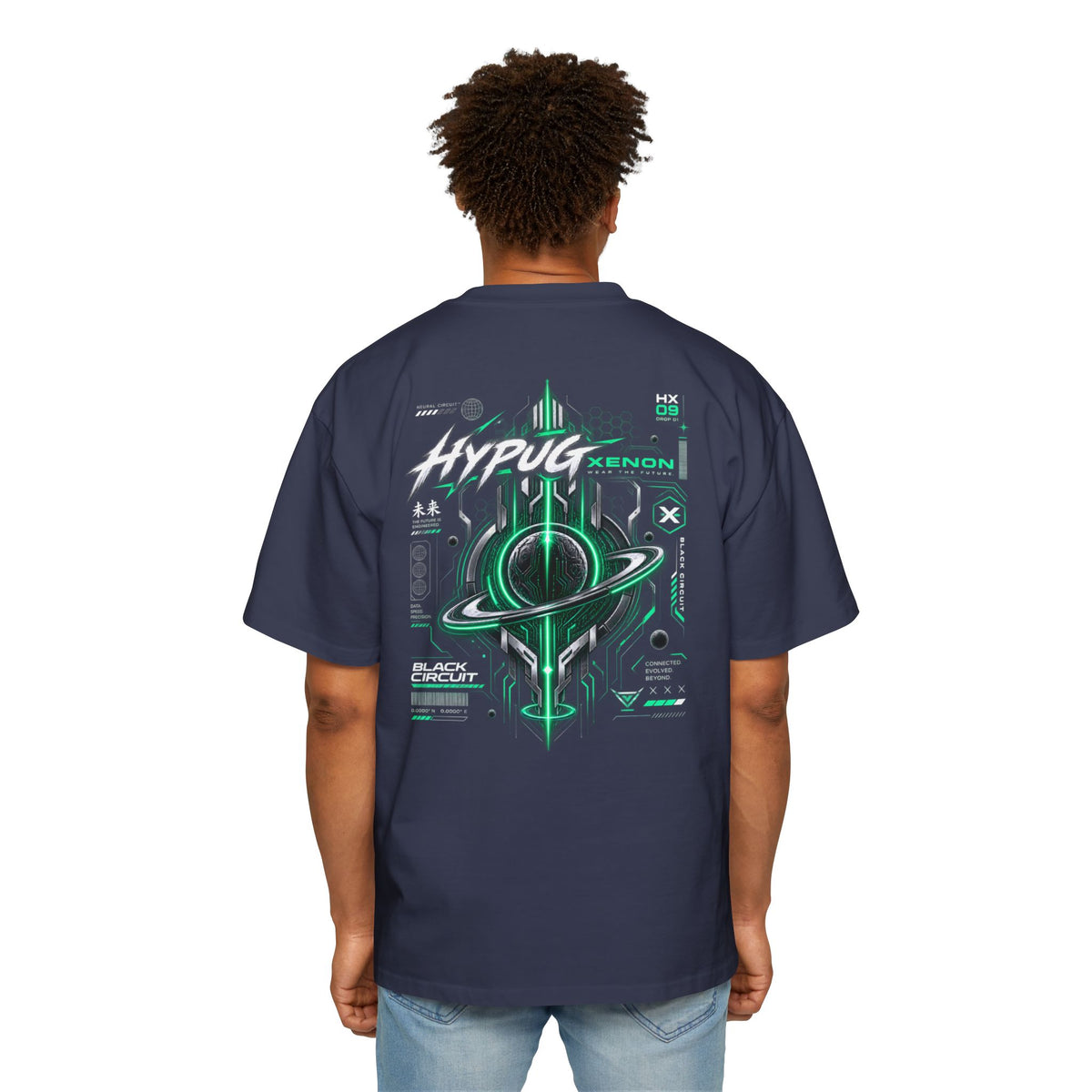 HYPUG XENON BLACK CIRCUIT T-Shirt — DROP 01