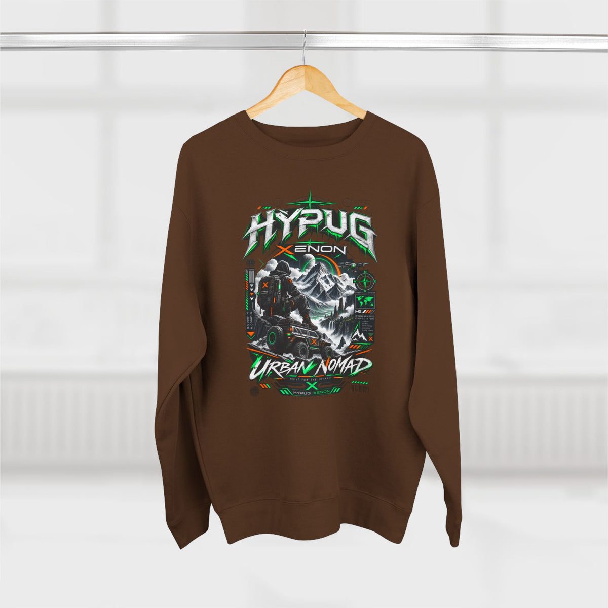 Hypug Xenon - Urban Nomad Sweatshirt — Drop 01