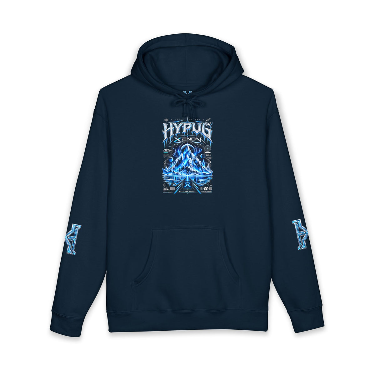 HYPUG XENON  Hoodie  Frost Legacy™ — Drop 01