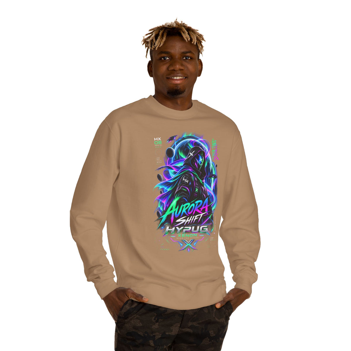 HYPUG XENON Aurora Shift — Drop 01 Sweatshirt