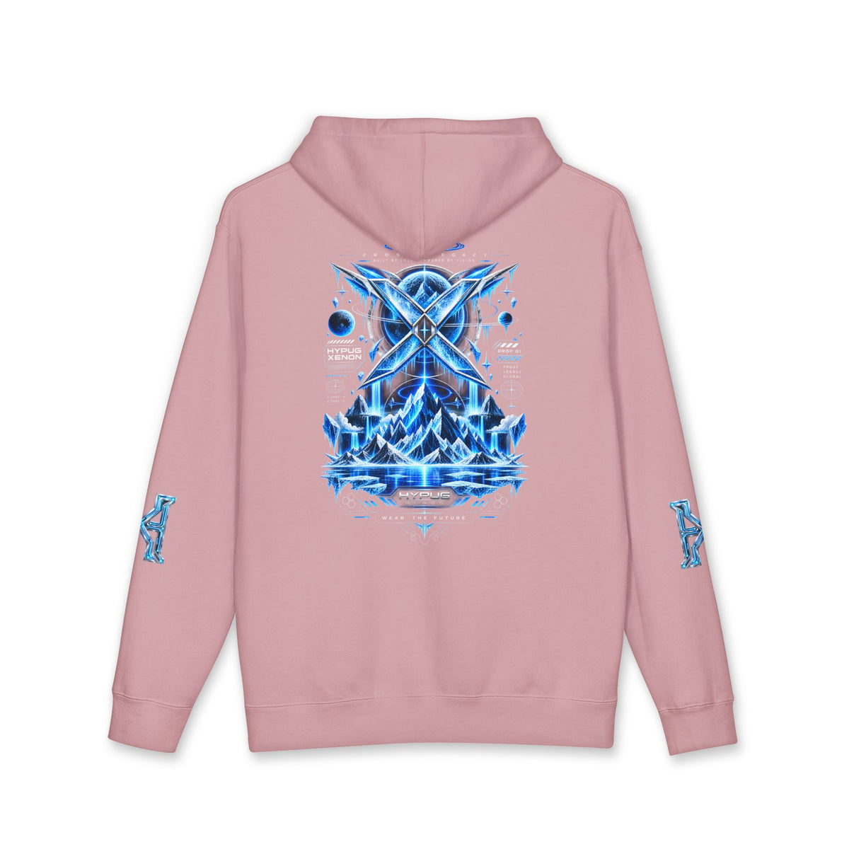 HYPUG XENON  Hoodie  Frost Legacy™ — Drop 01