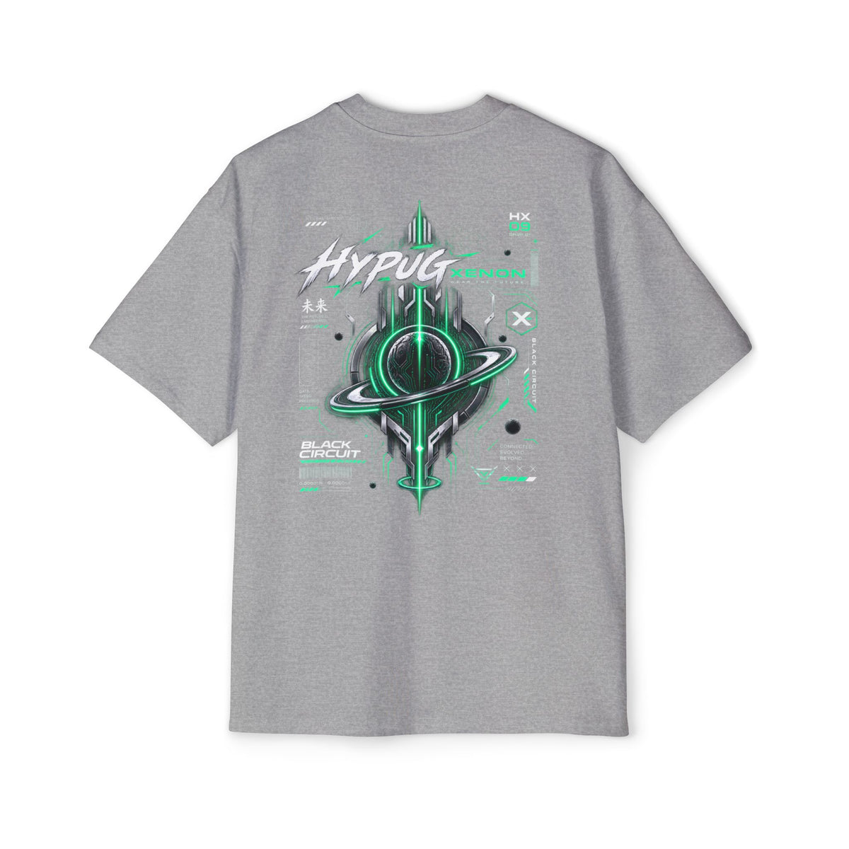 HYPUG XENON BLACK CIRCUIT T-Shirt — DROP 01