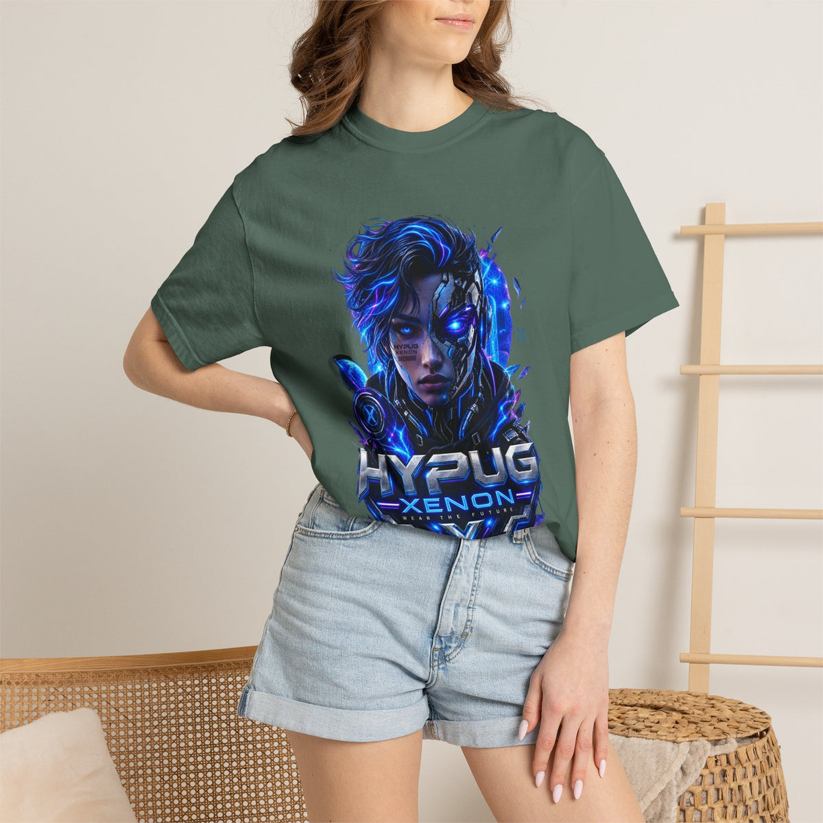 HYPUG XENON — DIGITAL FLUX T-SHIRT
