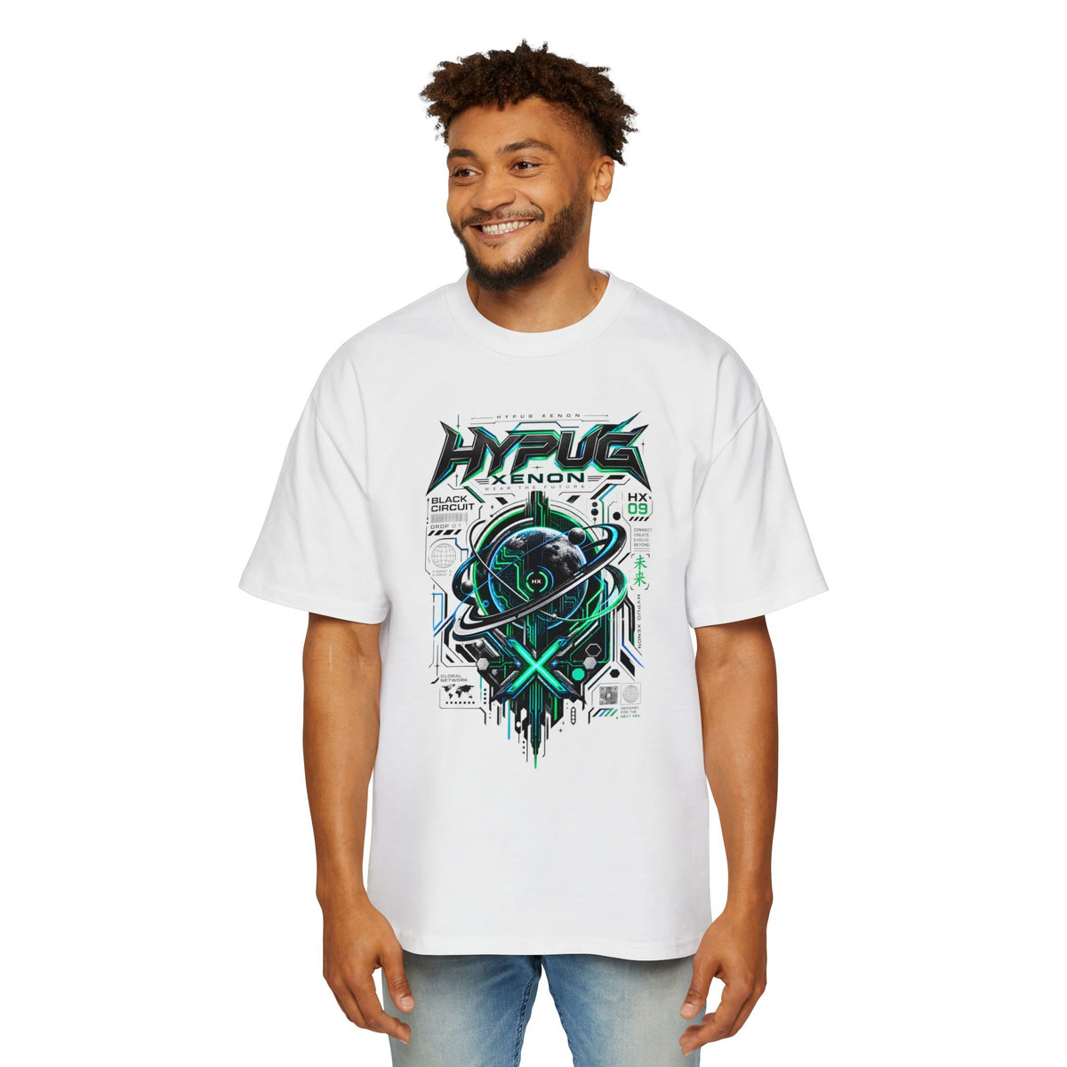 HYPUG XENON BLACK CIRCUIT T-Shirt — DROP 01