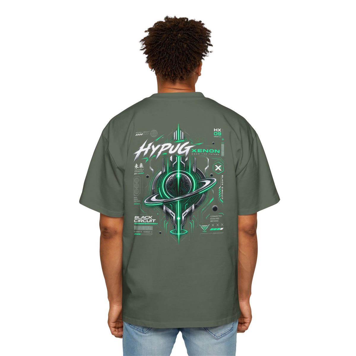 HYPUG XENON BLACK CIRCUIT T-Shirt — DROP 01