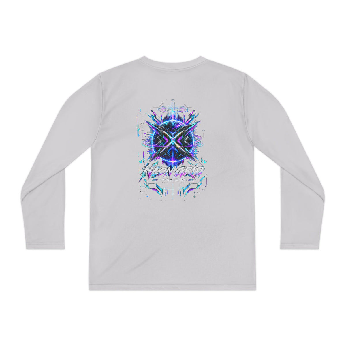 HYPUG XENON Neon Grid Long Sleeve Shirt — Drop 01