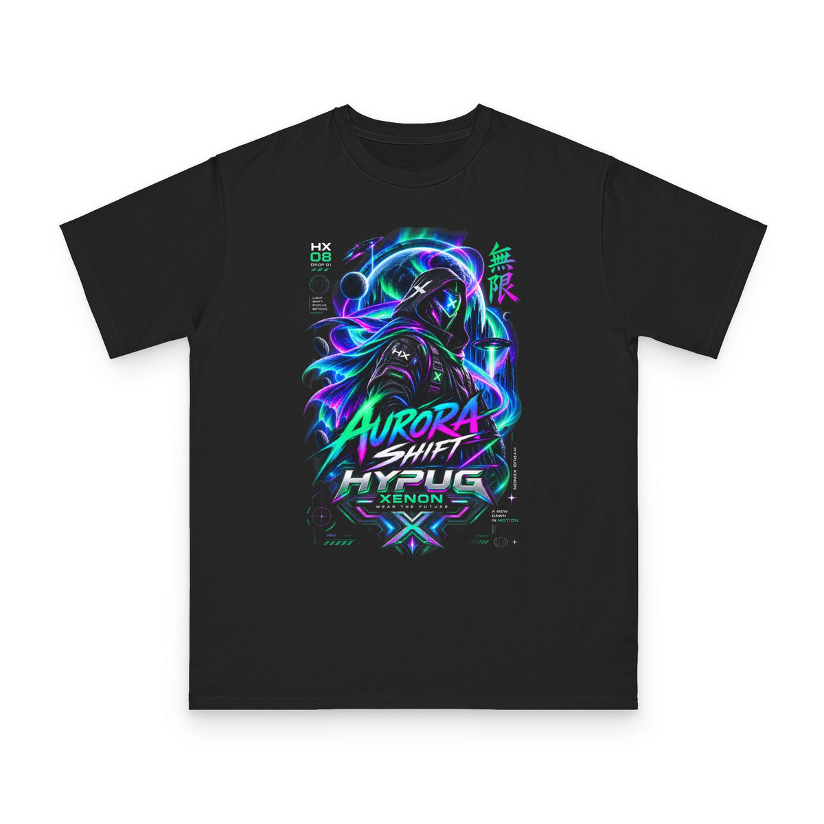 HYPUG XENON Aurora Shift  T-shirt — Drop 01
