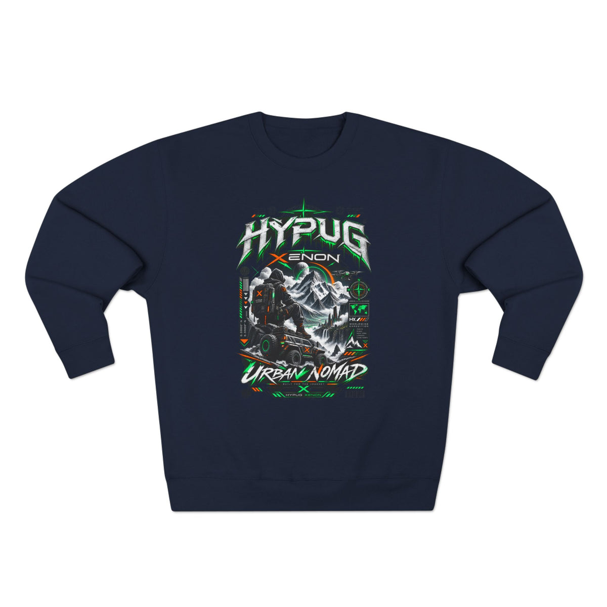 Hypug Xenon - Urban Nomad Sweatshirt — Drop 01