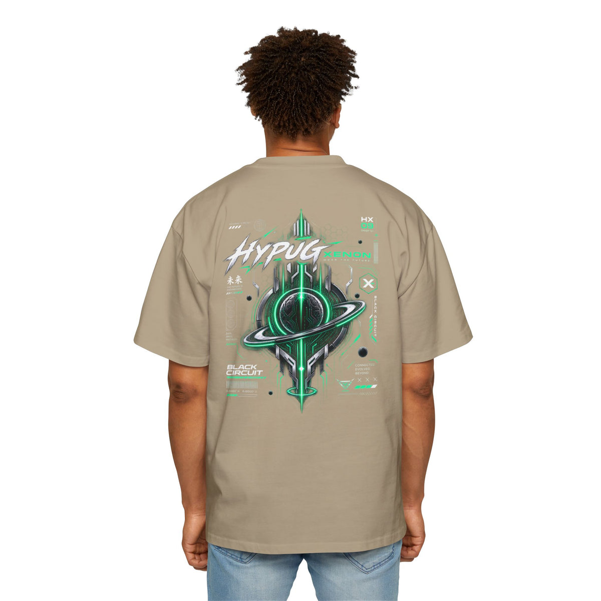 HYPUG XENON BLACK CIRCUIT T-Shirt — DROP 01