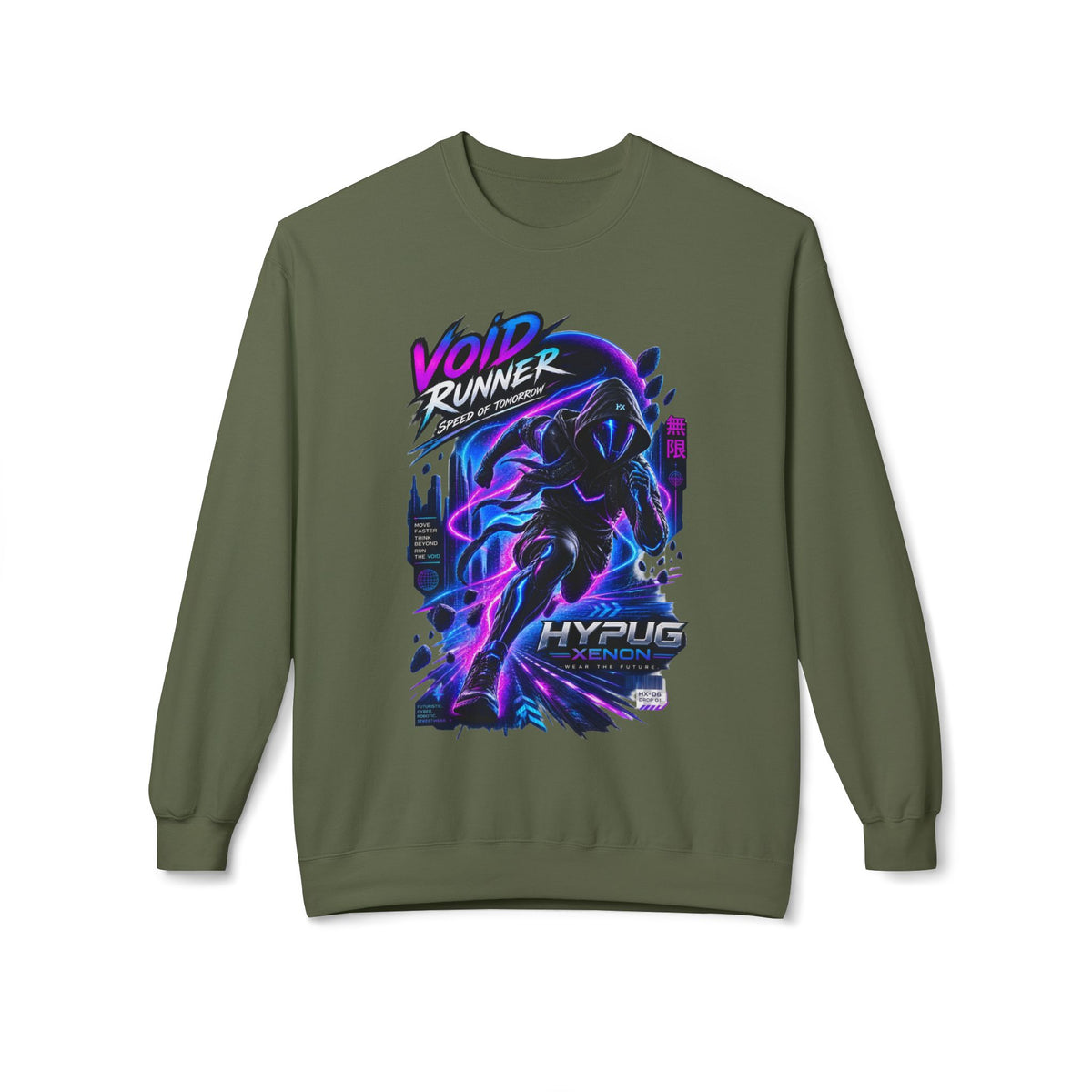 HYPUG XENON Void Runner  Sweatshirt — Drop 01