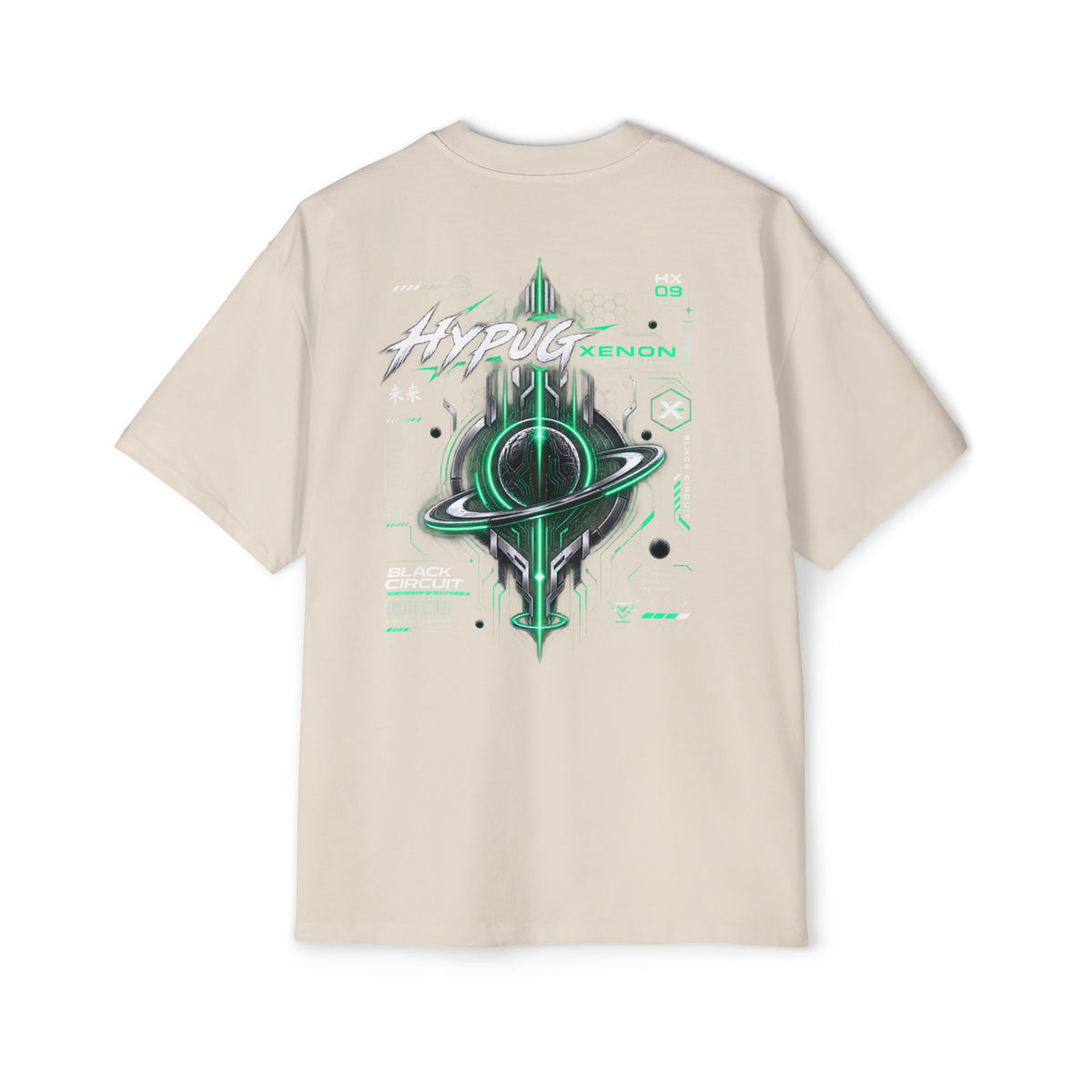 HYPUG XENON BLACK CIRCUIT T-Shirt — DROP 01