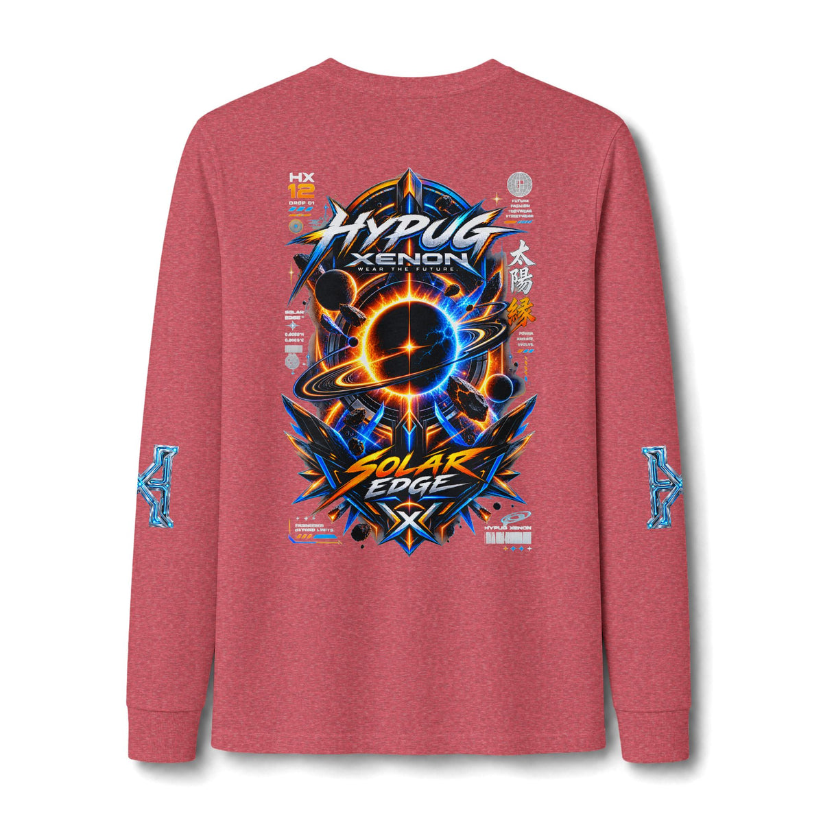 HYPUG XENON SOLAR EDGE Long Sleeve Tee — DROP 01