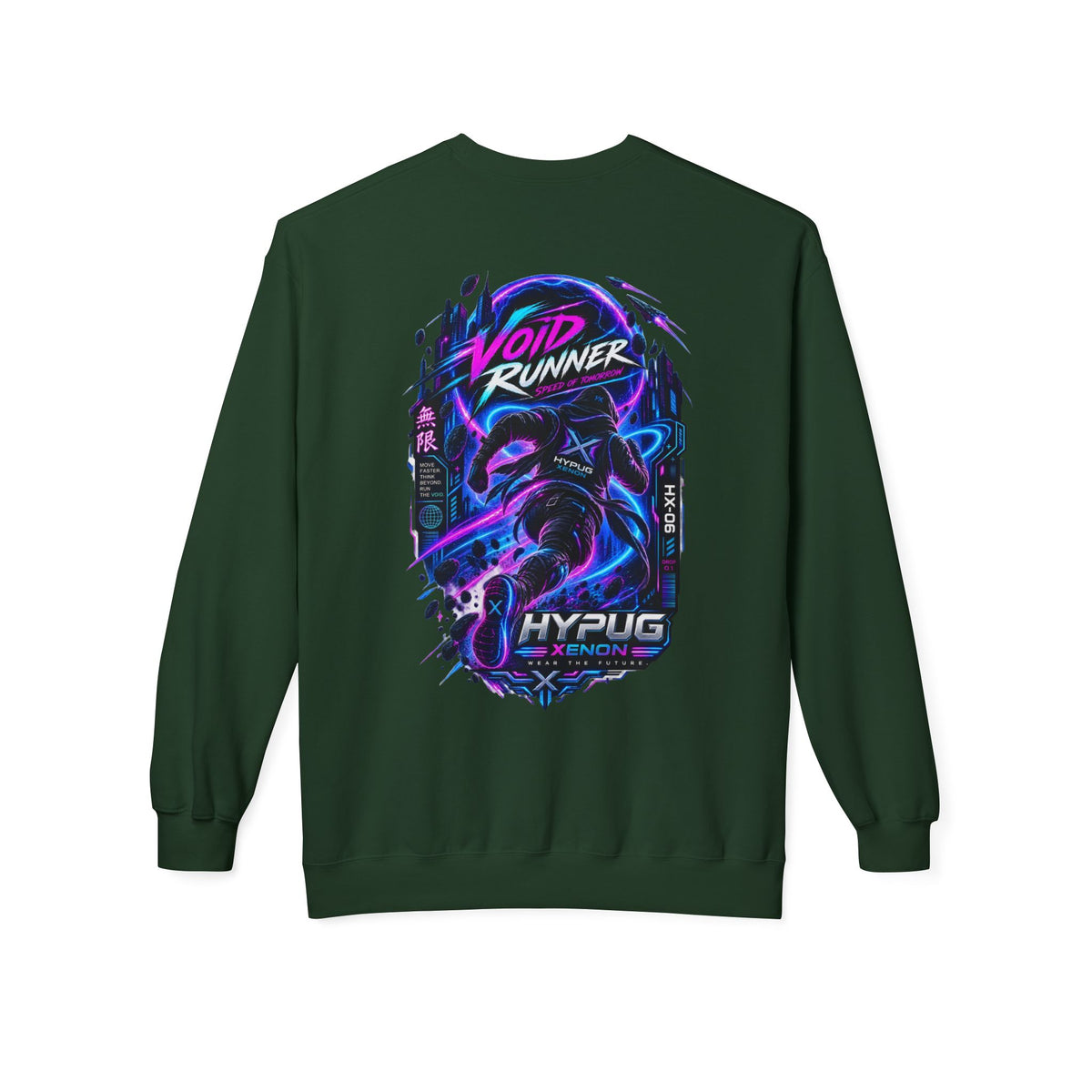 HYPUG XENON Void Runner  Sweatshirt — Drop 01