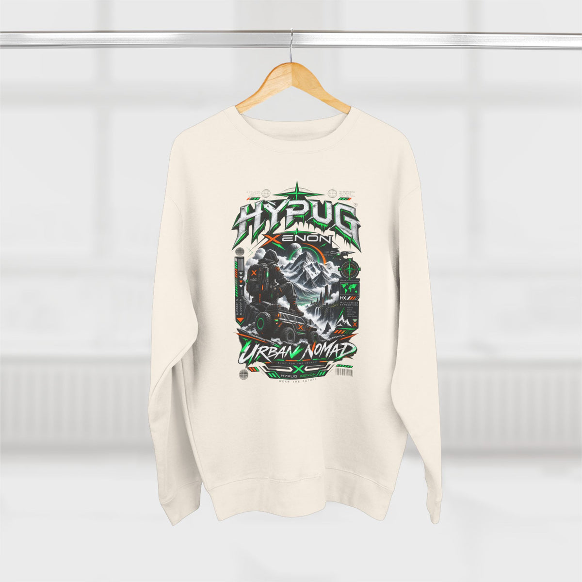 Hypug Xenon - Urban Nomad Sweatshirt — Drop 01