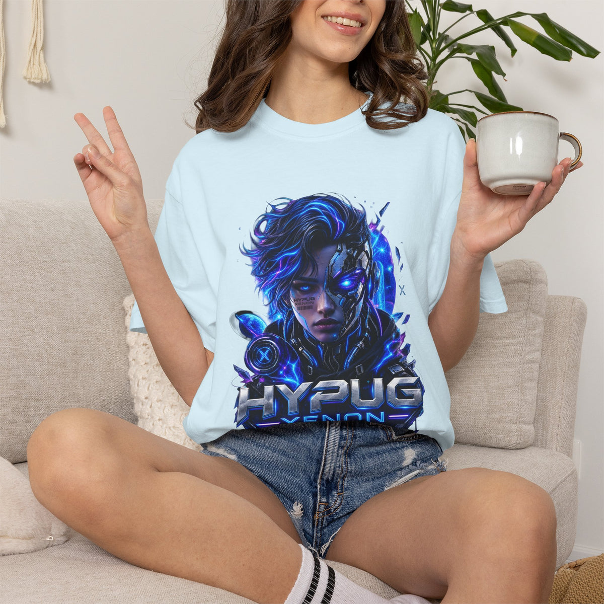 HYPUG XENON — DIGITAL FLUX T-SHIRT