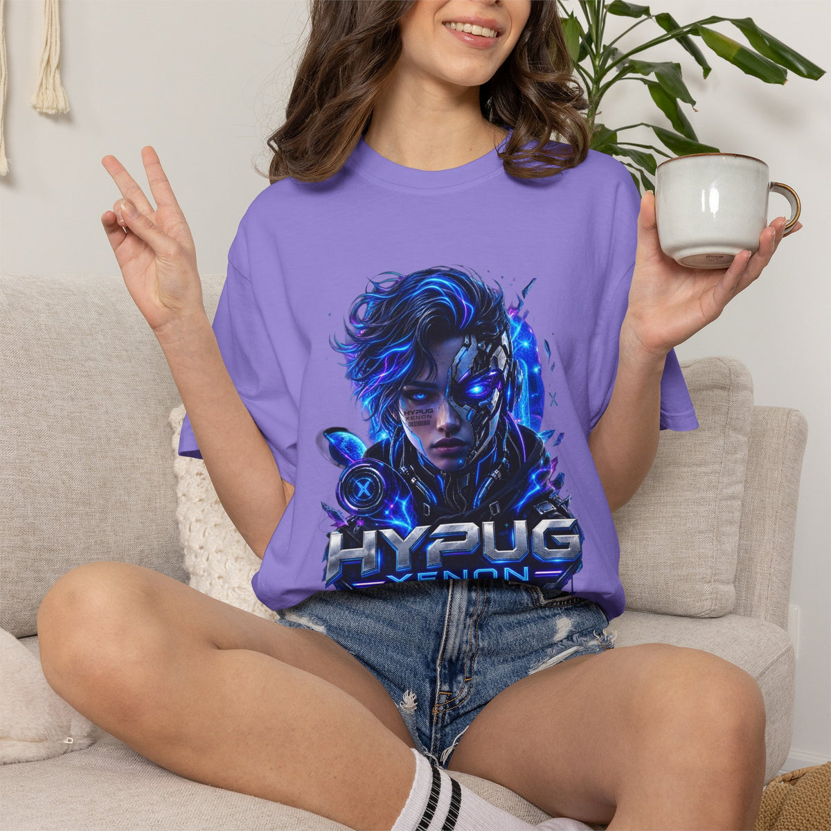 HYPUG XENON — DIGITAL FLUX T-SHIRT