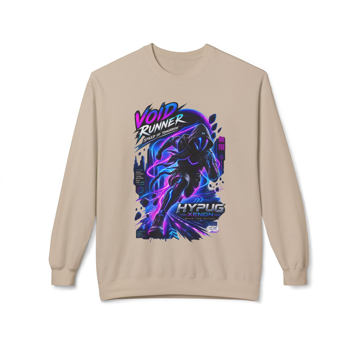 HYPUG XENON Void Runner  Sweatshirt — Drop 01