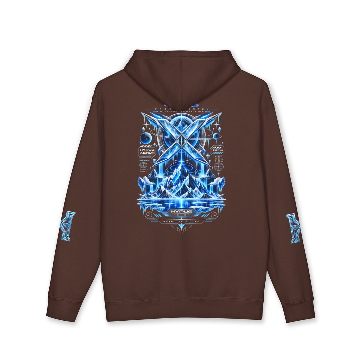 HYPUG XENON  Hoodie  Frost Legacy™ — Drop 01