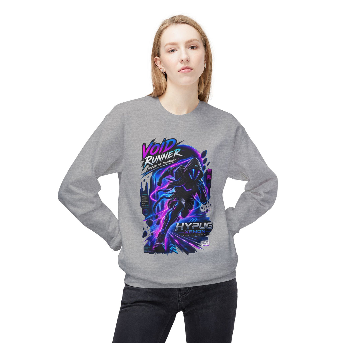 HYPUG XENON Void Runner  Sweatshirt — Drop 01