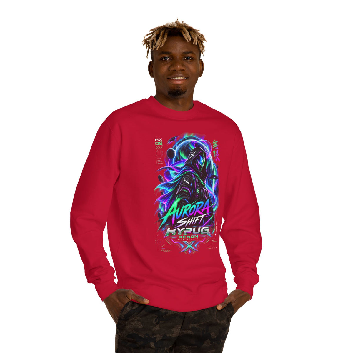 HYPUG XENON Aurora Shift — Drop 01 Sweatshirt