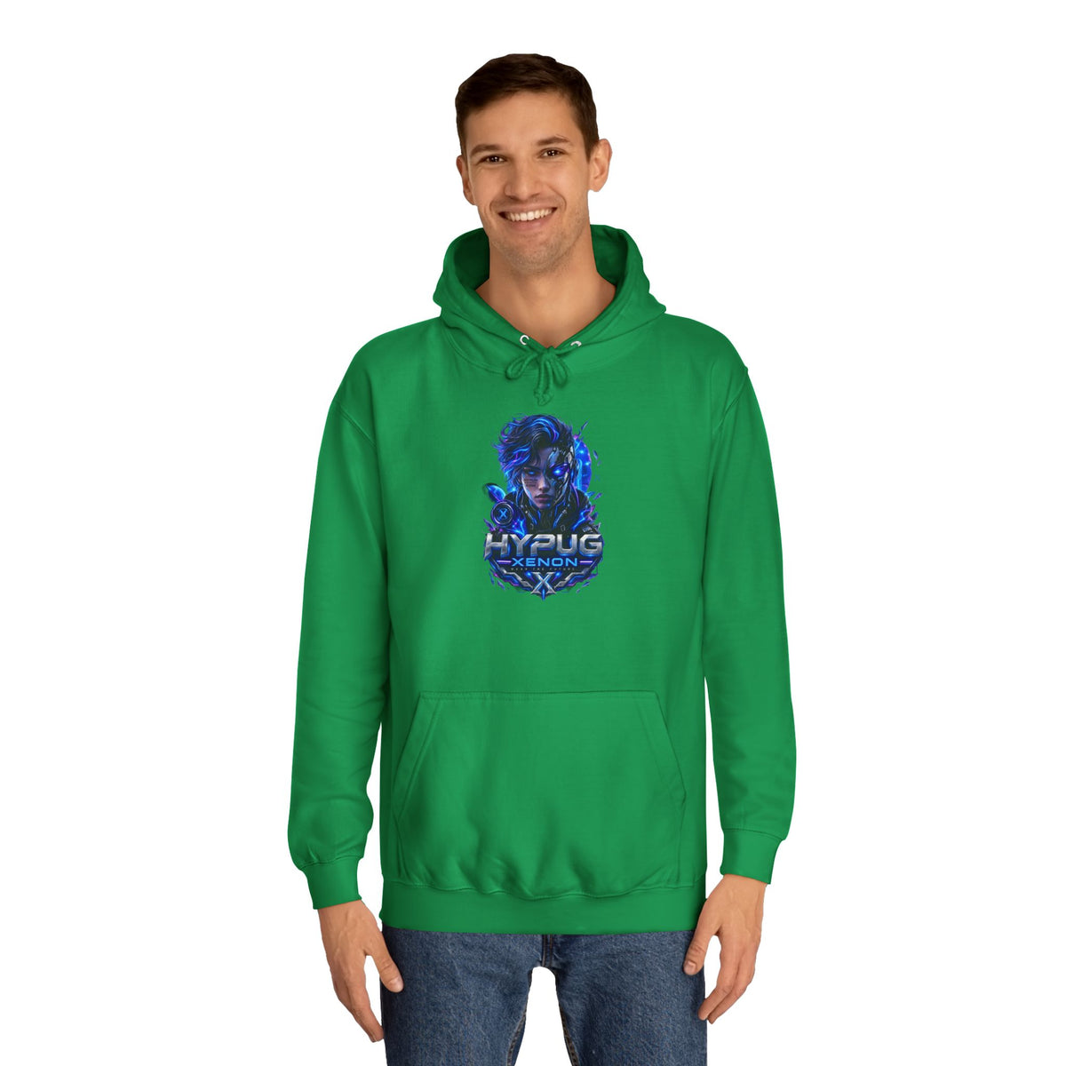 HYPUG XENON — DIGITAL FLUX HOODIE