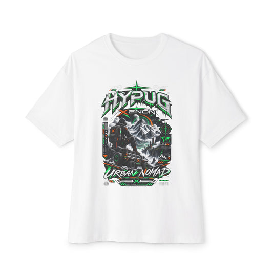 Urban Nomad Graphic Tee — HYPUG Xenon Mountain Explorer Design