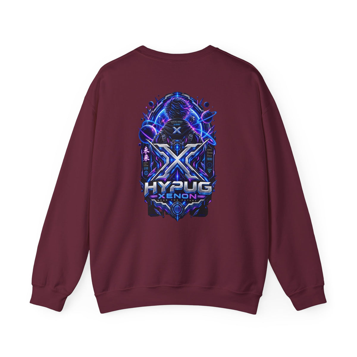 HYPUG XENON — DIGITAL FLUX SWEATSHIRT