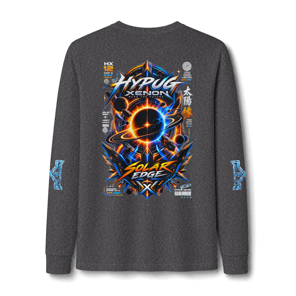 HYPUG XENON SOLAR EDGE Long Sleeve Tee — DROP 01