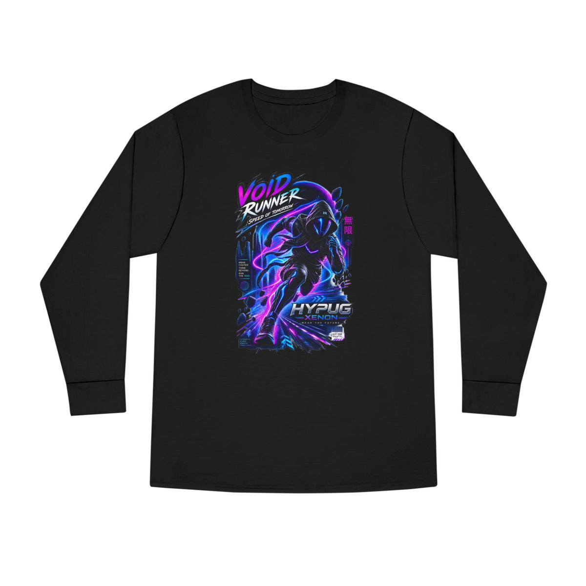 HYPUG XENON Void Runner Long Sleeve Shirt — Drop 01