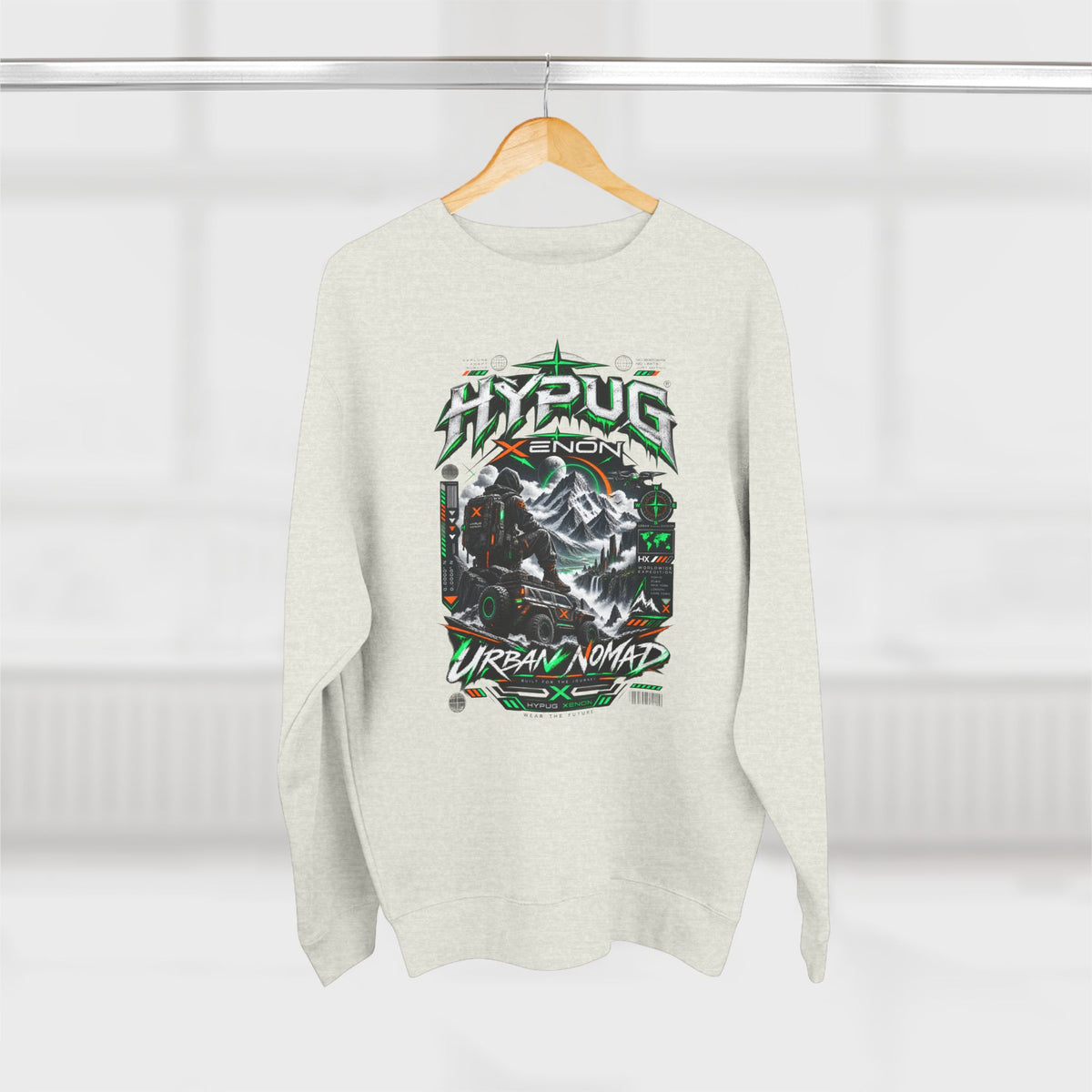 Hypug Xenon - Urban Nomad Sweatshirt — Drop 01